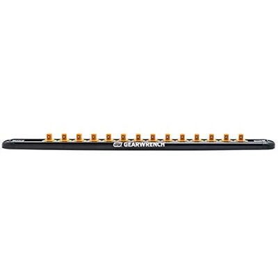 GEARWRENCH Napęd magnetyczny 1/10.2 cm szyna nasadowa zawiera 14 klipsów 83126 GEARWRENCH Napęd magnetyczny 1/10.2 cm szyna nasadowa zawiera 14 klipsów 83126