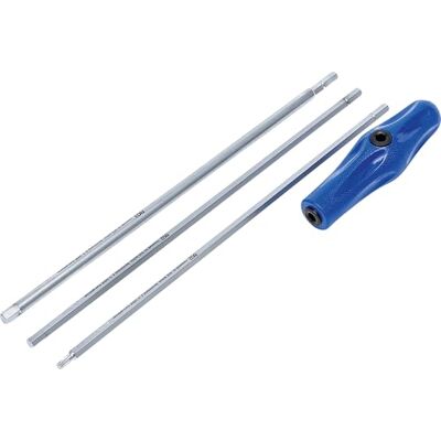 BGS 7840 Zestaw wkrętaków specjalnych profil T (do Torx) / gniazdo sześciokątne 4 szt. BGS 7840 Zestaw wkrętaków specjalnych profil T (do Torx) / gniazdo sześciokątne 4 szt.