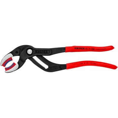 KNIPEX Tools 81 11 250 SBA 25 cm szczypce do rur i łączników z miękkimi szczękami (843221021412) KNIPEX Tools 81 11 250 SBA 25 cm szczypce do rur i łączników z miękkimi szczękami (843221021412)