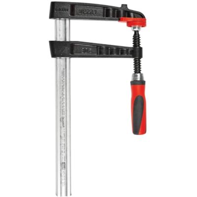 BESSEY TG5.512+zacisk 2K, obróbka drewna, styl F, uchwyt 2K, wymienne podkładki, 14 cm x 30 cm, 598 kg BESSEY TG5.512+zacisk 2K, obróbka drewna, styl F, uchwyt 2K, wymienne podkładki, 14 cm x 30 cm, 598 kg