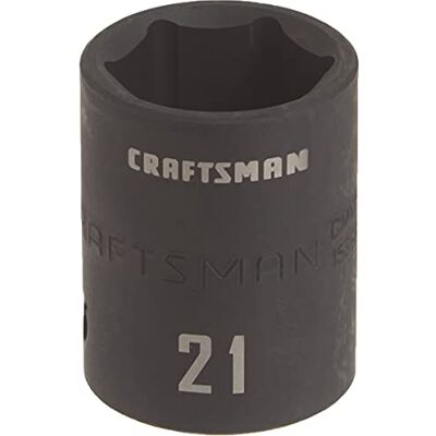 Craftsman CMMT15868 gniazdo, czarny tlenek, 21 mm Craftsman CMMT15868 gniazdo, czarny tlenek, 21 mm
