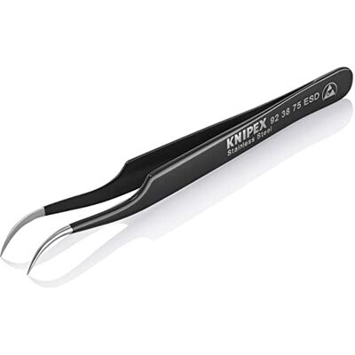 KNIPEX Narzędzia 92 38 75 ESD pęseta precyzyjna, ESD (923875ESD) KNIPEX Narzędzia 92 38 75 ESD pęseta precyzyjna, ESD (923875ESD)