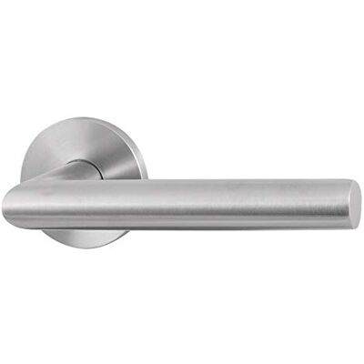 GPF 115VR stal szlachetna matowa L-hak model 19 mm klamka na rozecie 53x6 mm GPF 115VR stal szlachetna matowa L-hak model 19 mm klamka na rozecie 53x6 mm
