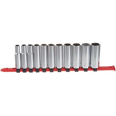 Craftsman Zestaw gniazdek, Metric, 3/8 cala Drive, 6-Point, 11 elementów (CMMT12045) Craftsman Zestaw gniazdek, Metric, 3/8 cala Drive, 6-Point, 11 elementów (CMMT12045)