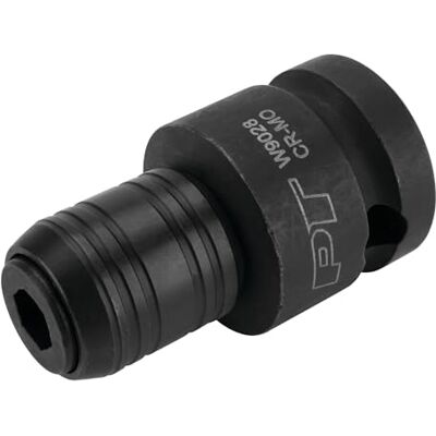 PERFORMANCE TOOL W9028 Hex Impact Adapter 1/2 x 1/10.2 cm, przekształca klucz udarowy w śrubokręt do ciasnych przestrzeni i precyzyjnej pracy PERFORMANCE TOOL W9028 Hex Impact Adapter 1/2 x 1/10.2 cm, przekształca klucz udarowy w śrubokręt do ciasnych przestrzeni i precyzyjnej pracy