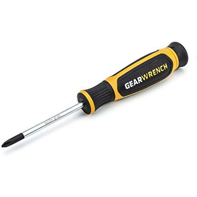 GEARWRENCH #1 x 60 mm Mini śrubokręt krzyżakowy z podwójnym materiałem 80033H GEARWRENCH #1 x 60 mm Mini śrubokręt krzyżakowy z podwójnym materiałem 80033H