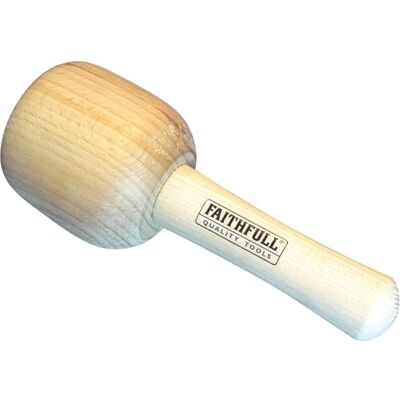 Faithfull Tools FAICM90HD wytrzymałe rzeźby młotek buk 90 mm, brązowy Faithfull Tools FAICM90HD wytrzymałe rzeźby młotek buk 90 mm, brązowy