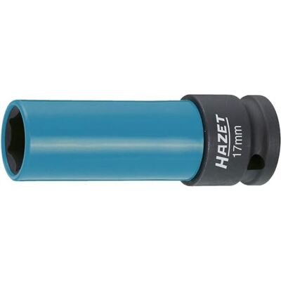 Hazet 903SLG-17, napęd kwadratowy 12,5 mm, szerokość klucza 17 mm, z tuleją z tworzywa sztucznego, umożliwia delikatny montaż kół, szczególnie w przypadku opon z obręczami aluminiowymi Hazet 903SLG-17, napęd kwadratowy 12,5 mm, szerokość klucza 17 mm, z tuleją z tworzywa sztucznego, umożliwia delikatny montaż kół, szczególnie w przypadku opon z obręczami aluminiowymi