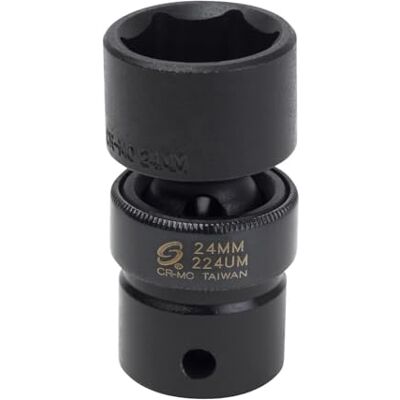 Sunex 224um napęd 1/2" 24 mm uniwersalne gniazdo udarowe Sunex 224um napęd 1/2" 24 mm uniwersalne gniazdo udarowe