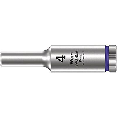 Wera Wkładka klucza nasadowego, fioletowa, 1/4", 4,0 mm Wera Wkładka klucza nasadowego, fioletowa, 1/4", 4,0 mm