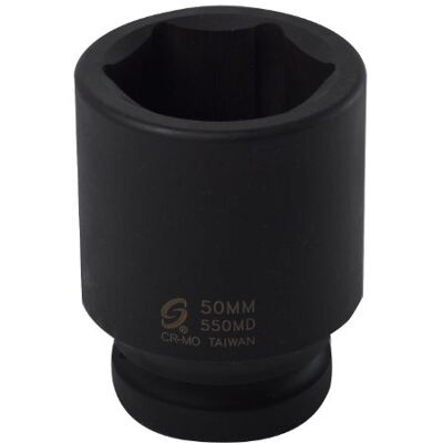 Sunex 550MD 1-calowy napęd 50 mm gniazdo udarowe głębokie Sunex 550MD 1-calowy napęd 50 mm gniazdo udarowe głębokie