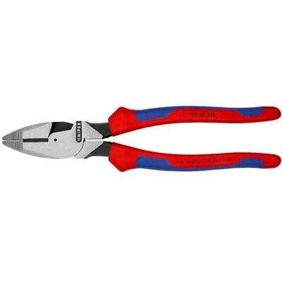 KNIPEX Szczypce uniwersalne o zwiększonym przełożeniu Lineman's" model amerykański w opakowaniu z zawieszką, 09 02 240 SB KNIPEX Szczypce uniwersalne o zwiększonym przełożeniu Lineman's" model amerykański w opakowaniu z zawieszką, 09 02 240 SB
