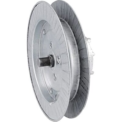 Amig Stalowe koło pasowe z blachy ocynkowanej do wałów roletowych, do taśm 22 mm, rur 57 mm i wału kręconego Ø61 mm, średnica Ø180 mm, srebro Amig Stalowe koło pasowe z blachy ocynkowanej do wałów roletowych, do taśm 22 mm, rur 57 mm i wału kręconego Ø61 mm, średnica Ø180 mm, srebro