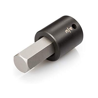 TEKTON Napęd 1/2 cala x 3/4 cala sześciokątne gniazdo udarowe SIB22219 TEKTON Napęd 1/2 cala x 3/4 cala sześciokątne gniazdo udarowe SIB22219