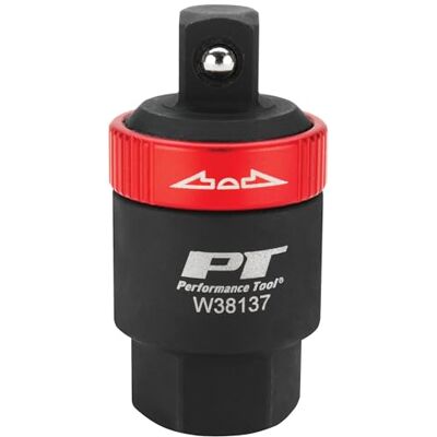 Performance Tool - W38137 - Napęd 3/8" - Czarno - Nasadkowy klucz z mechanizmem zwalniania Performance Tool - W38137 - Napęd 3/8" - Czarno - Nasadkowy klucz z mechanizmem zwalniania