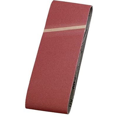 kwb 3 x taśma szlifierska z tkaniny, 105 x 620 mm, K-120, szlachetny korund, do drewna i metalu, papier ścierny do szlifierek taśmowych/maszyn szlifierskich kwb 3 x taśma szlifierska z tkaniny, 105 x 620 mm, K-120, szlachetny korund, do drewna i metalu, papier ścierny do szlifierek taśmowych/maszyn szlifierskich