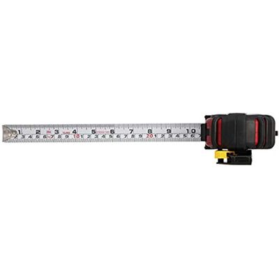 Tajima Taśma miernicza SAE i skala metryczna 7,5 m x 2,8 cm taśma pomiarowa GS Lock z ostrzem powlekanym akrylem i uchwytem na pasek bezpieczeństwa, GSSF-25/7,5 MBW Tajima Taśma miernicza SAE i skala metryczna 7,5 m x 2,8 cm taśma pomiarowa GS Lock z ostrzem powlekanym akrylem i uchwytem na pasek bezpieczeństwa, GSSF-25/7,5 MBW