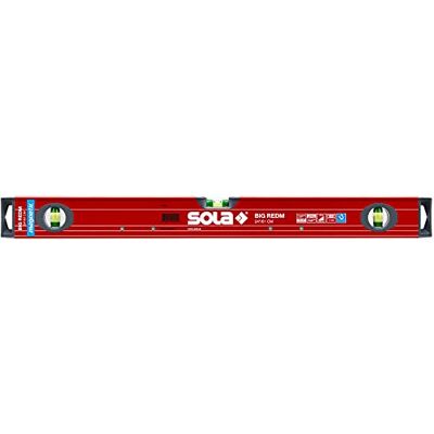 Sola LSB24LM Poziomica magnetyczna wiązki skrzynkowej, duża czerwień, 61 cm Sola LSB24LM Poziomica magnetyczna wiązki skrzynkowej, duża czerwień, 61 cm