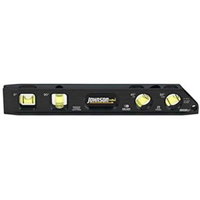 Johnson Level & Tool 1411-0900 Magnetyczna poziomica torpedowa, 23 cm, czarny, 1 poziom Johnson Level & Tool 1411-0900 Magnetyczna poziomica torpedowa, 23 cm, czarny, 1 poziom