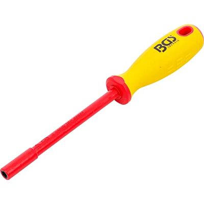 BGS 71084 Wkrętak nasadowy VDE sześciokątny 5 mm długość ostrza 125 mm BGS 71084 Wkrętak nasadowy VDE sześciokątny 5 mm długość ostrza 125 mm