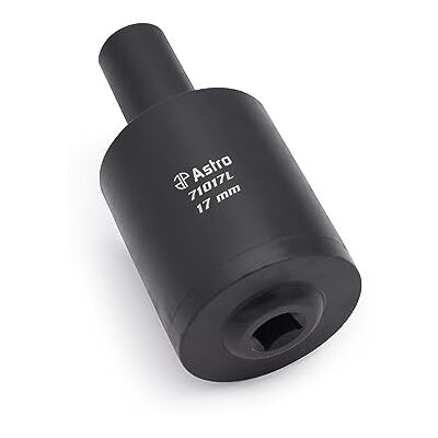 AP Astro Pneumatic Tool Company Astro Tools 71017L 17 mm nakrętka bęben udarowy moment obrotowy mnożący cienkie gniazdo ścienne, średnie, szare AP Astro Pneumatic Tool Company Astro Tools 71017L 17 mm nakrętka bęben udarowy moment obrotowy mnożący cienkie gniazdo ścienne, średnie, szare