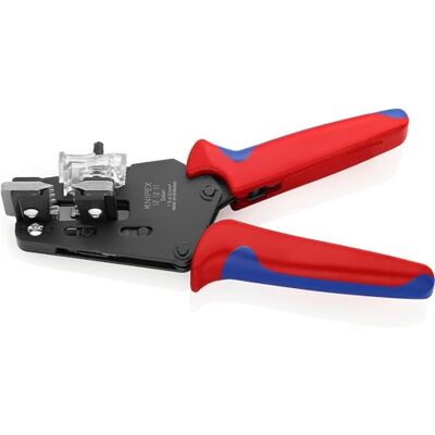 KNIPEX Precyzyjne szczypce do ściągania izolacji z ostrzami kształtowymi z osłonkami wielokomponentowymi 195 mm, 12 12 11 KNIPEX Precyzyjne szczypce do ściągania izolacji z ostrzami kształtowymi z osłonkami wielokomponentowymi 195 mm, 12 12 11