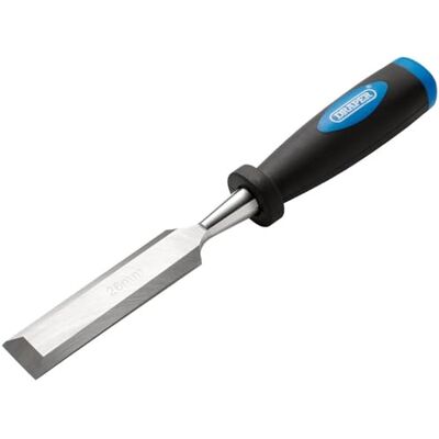 Draper 83291 Dłuto do drewna z fazowaną krawędzią, niebieski, 26 mm Draper 83291 Dłuto do drewna z fazowaną krawędzią, niebieski, 26 mm