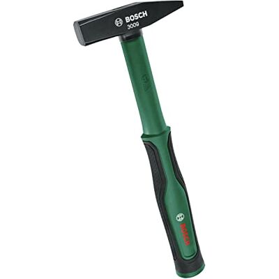 Bosch Młotek inżynierski 300 g (komfortowy trzonek z miękką okładziną Softgrip i rdzeniem z włókna szklanego, wytrzymała stal wysokowęglowa, płynność i siła uderzeń, niski poziom drgań) Bosch Młotek inżynierski 300 g (komfortowy trzonek z miękką okładziną Softgrip i rdzeniem z włókna szklanego, wytrzymała stal wysokowęglowa, płynność i siła uderzeń, niski poziom drgań)