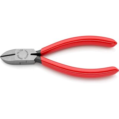 KNIPEX Szczypce tnące boczne z tworzywa sztucznego, powlekane 125 mm, 70 01 125 EAN KNIPEX Szczypce tnące boczne z tworzywa sztucznego, powlekane 125 mm, 70 01 125 EAN
