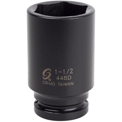 Sunex 448D 6-punktowe gniazdo udarowe 3/4", głębokie, 1-1/2 Sunex 448D 6-punktowe gniazdo udarowe 3/4", głębokie, 1-1/2