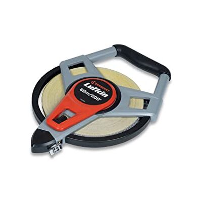 Lufkin Crescent FE60CME taśma miernicza z włókna szklanego 60 m x 19 mm / 200" x 3/4, z podziałką metryczną i angielską podziałką i przełożeniem zwrotnym 3 do 1, pomarańczowa, 60 m x 19 mm Lufkin Crescent FE60CME taśma miernicza z włókna szklanego 60 m x 19 mm / 200" x 3/4, z podziałką metryczną i angielską podziałką i przełożeniem zwrotnym 3 do 1, pomarańczowa, 60 m x 19 mm