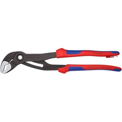 KNIPEX 87 02 300 T BKA Tools Szczypce do pomp wodnych Cobra, wieloskładnikowe, mocowanie na uwięzi (8702300TBKA) KNIPEX 87 02 300 T BKA Tools Szczypce do pomp wodnych Cobra, wieloskładnikowe, mocowanie na uwięzi (8702300TBKA)
