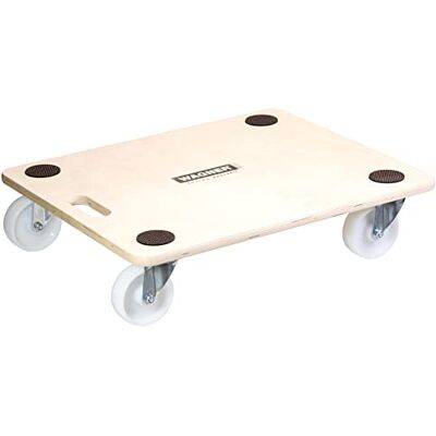 WAGNER Pomoc transportowa MM 1086 I 60 x 49,5 x 13,5 cm nośność 400 kg idealna do nieporęcznych, urządzeń i mebli I uchwyt do noszenia I podkładki antypoślizgowe I wytrzymałe I certyfikat FSC - WAGNER Pomoc transportowa MM 1086 I 60 x 49,5 x 13,5 cm nośność 400 kg idealna do nieporęcznych, urządzeń i mebli I uchwyt do noszenia I podkładki antypoślizgowe I wytrzymałe I certyfikat FSC -
