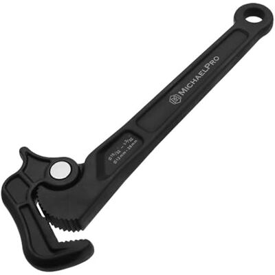 MichaelPro Samoregulujący klucz do rur, 28-calowy klucz wielofunkcyjny, regulowany klucz hydrauliczny, średnica zacisku do 28 mm, klucz regulacyjny z głowicą obrotową MichaelPro Samoregulujący klucz do rur, 28-calowy klucz wielofunkcyjny, regulowany klucz hydrauliczny, średnica zacisku do 28 mm, klucz regulacyjny z głowicą obrotową