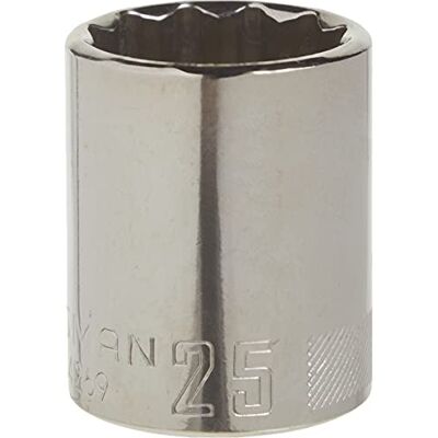Craftsman Płytkie gniazdo, metryczne, napęd 1/2", 25 mm, 12-punktowy (CMMT44269) Craftsman Płytkie gniazdo, metryczne, napęd 1/2", 25 mm, 12-punktowy (CMMT44269)