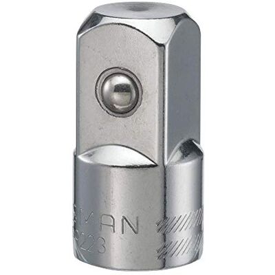 Craftsman Adapter gniazda 1/5.1 cm do 3/10.2 cm, napęd 1/2 cala, żeński na męski (CMMT99223) Craftsman Adapter gniazda 1/5.1 cm do 3/10.2 cm, napęd 1/2 cala, żeński na męski (CMMT99223)