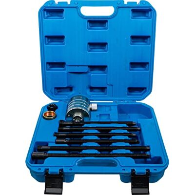 BGS 74285 Zestaw narzędzi do siłowników hydraulicznych z wrzecionami pociągowymi do ściągaczy wtryskiwaczy oleju napędowego 17 t BGS 74285 Zestaw narzędzi do siłowników hydraulicznych z wrzecionami pociągowymi do ściągaczy wtryskiwaczy oleju napędowego 17 t