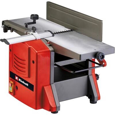 Einhell TC-SP 204/2 strugarka stacjonarna (1500 W, 9000 min-1, szerokość strugarki 204 mm, stabilna konstrukcja do zagęszczania i profilowania, wysuwany wspornik dozujący) Einhell TC-SP 204/2 strugarka stacjonarna (1500 W, 9000 min-1, szerokość strugarki 204 mm, stabilna konstrukcja do zagęszczania i profilowania, wysuwany wspornik dozujący)