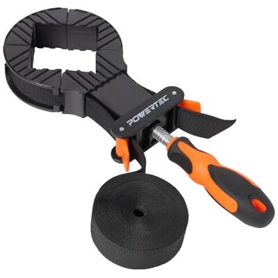 POWERTEC 71101 Pasek zaciskowy z szybkozłączką do obróbki drewna POWERTEC 71101 Pasek zaciskowy z szybkozłączką do obróbki drewna
