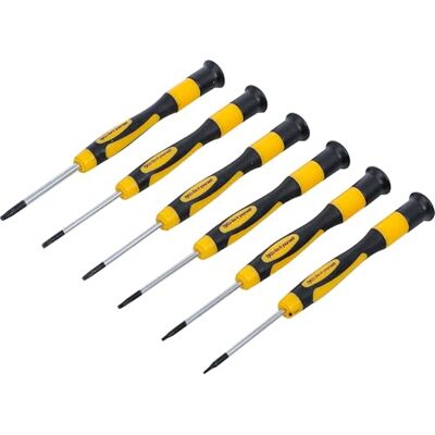 BGS Do it yourself BGS Diy 35808 Zestaw wkrętaków precyzyjnych profil T (do Torx) 6 szt. BGS Do it yourself BGS Diy 35808 Zestaw wkrętaków precyzyjnych profil T (do Torx) 6 szt.