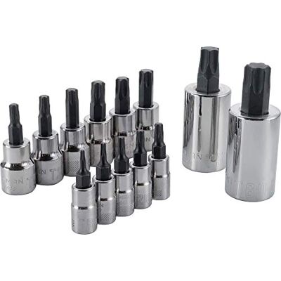 Craftsman Zestaw nasadek bitowych Torx, 13-częściowy (CMMT49294) Craftsman Zestaw nasadek bitowych Torx, 13-częściowy (CMMT49294)