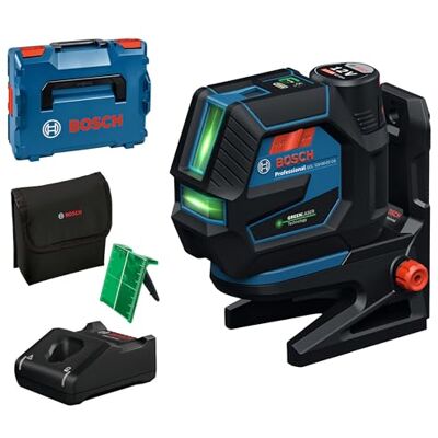 Bosch Laser wielofunkcyjny GCL 12V-50-22 CG (zasięg pracy do 50 m z odbiornikiem, Dual Power Source, Levelling Remote, uchwyt, akumulator GBA 12V 2.0Ah, ładowarka, pokrowiec, L-BOXX) Bosch Laser wielofunkcyjny GCL 12V-50-22 CG (zasięg pracy do 50 m z odbiornikiem, Dual Power Source, Levelling Remote, uchwyt, akumulator GBA 12V 2.0Ah, ładowarka, pokrowiec, L-BOXX)