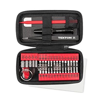 TEKTON 28301 Everybit Tech Rescue (TM) zestaw do elektroniki, telefonów i urządzeń precyzyjnych, 45-częściowy TEKTON 28301 Everybit Tech Rescue (TM) zestaw do elektroniki, telefonów i urządzeń precyzyjnych, 45-częściowy