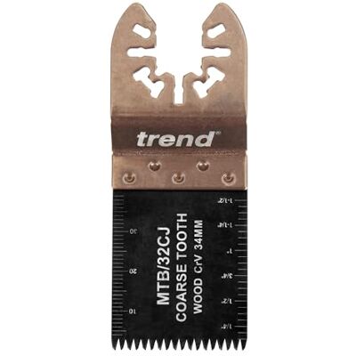 Trend Ostrza multitool 34 mm CrV, zgrubne, do drewna i g-k, 5 szt. Trend Ostrza multitool 34 mm CrV, zgrubne, do drewna i g-k, 5 szt.