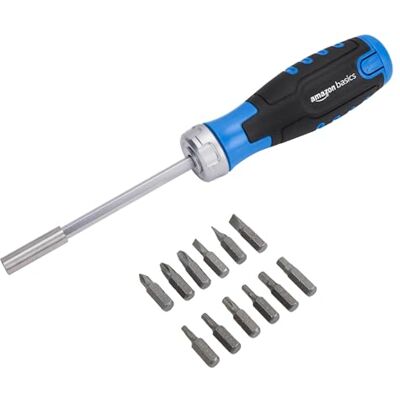 Zestaw magnetycznych śrubokrętów Amazon Basics - 12 elementów Zestaw magnetycznych śrubokrętów Amazon Basics - 12 elementów