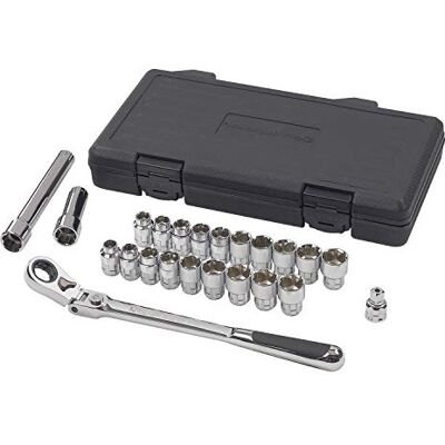 Zestaw kluczy nasadowych GearWrench - 23 elementy Zestaw kluczy nasadowych GearWrench - 23 elementy
