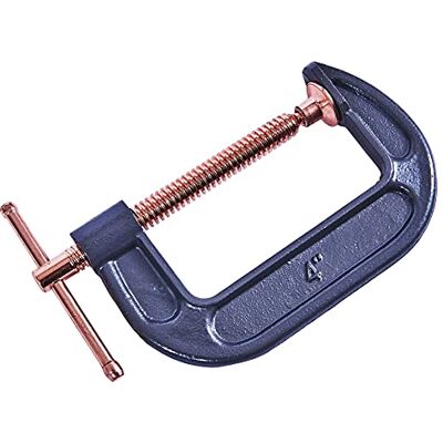 Amtech Zestaw 4 Szertek w Mosiądzu - 100mm - Wytrzymała T-handel - Regulowana Rama Amtech Zestaw 4 Szertek w Mosiądzu - 100mm - Wytrzymała T-handel - Regulowana Rama