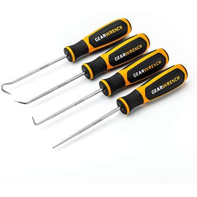 GEARWRENCH 4 szt. Mini zestaw haczyków i wytrychów 84040H GEARWRENCH 4 szt. Mini zestaw haczyków i wytrychów 84040H
