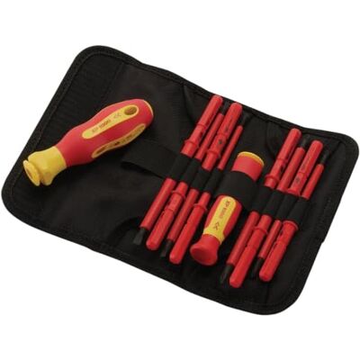 Draper XP1000 05721 zestaw wymiennych śrubokrętów VDE, 10 sztuk, do użytku domowego i profesjonalnego Draper XP1000 05721 zestaw wymiennych śrubokrętów VDE, 10 sztuk, do użytku domowego i profesjonalnego
