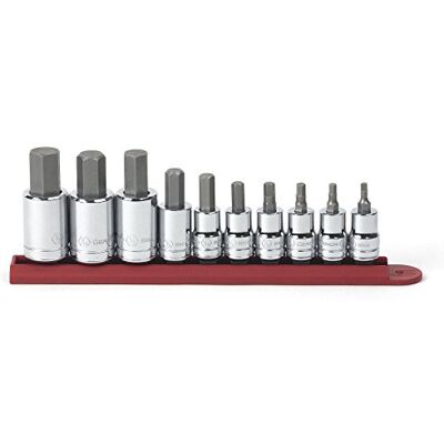 GEARWRENCH Zestaw nasadek metrycznych 3/20.3 cm i 1/5.1 cm, 10 szt. 80578 GEARWRENCH Zestaw nasadek metrycznych 3/20.3 cm i 1/5.1 cm, 10 szt. 80578